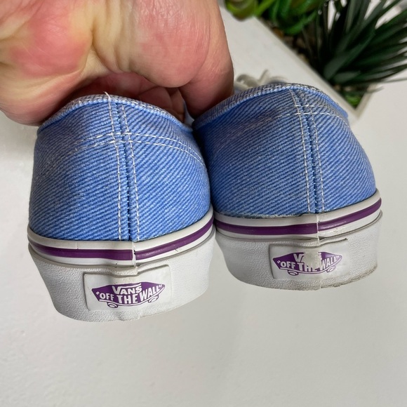 Vans Blue Canvas Sneakers - Picture 5 of 6